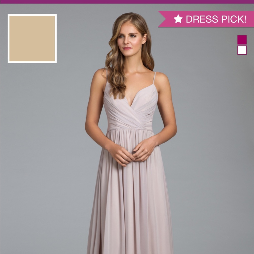 Hayley Paige Bridesmaid Dress - Bridal Size 6